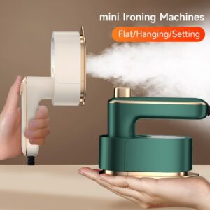 Foldable Travel Iron — Mini Steam & Dry Iron (Ready in 30s) | مكواة قابلة