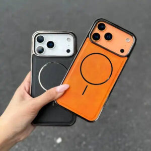 MaxWell Leather MagSafe  for iPhone 17 Pro Max – Premium Shockproof Slim Cover