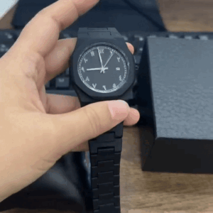 Stainless Steel Arabic Watch – Timeless Elegance with a Cultural Touch