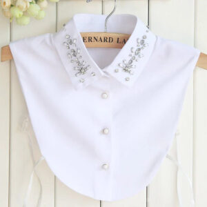 Chiffon Rhinestone Fake Collar Shawl for Women UAE | Emirazaar