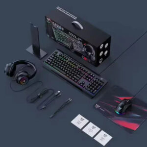 G32 USB Gaming Set – RGB Keyboard, Mouse, Headset, Mousepad & Remote | Emirazaar UAE