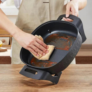 Multi-Functional Electric Heat Pot – 2L Portable Cooker for Boiling, Frying & Steaming | UAE Kitchen Essential